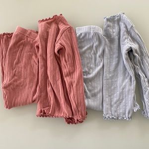 Vaenait size 3 ribbed pajamas